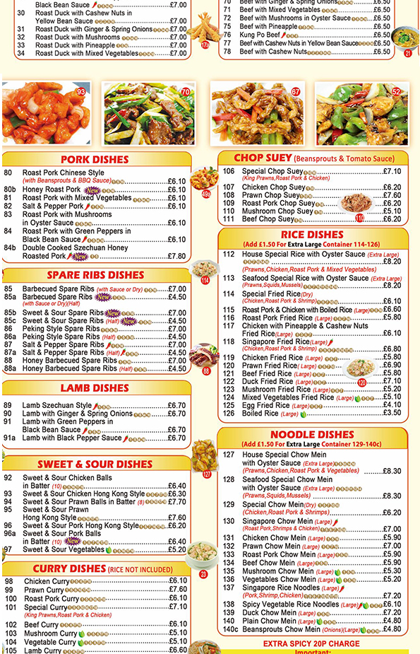 Topchef Chinese Takeaway Epsom
